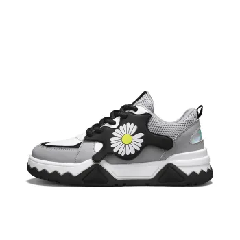 Little Daisy Small Daisy Anti Slip And Wear Resistant Height Increasing Low Top Skateboard Shoes Men's