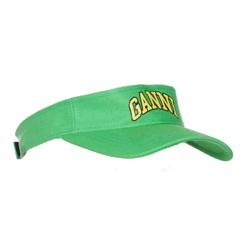 GANNI Sun Protection Hats Women's Green-1