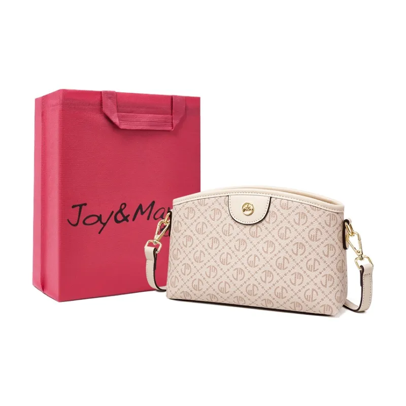 Joy&Mario PVC Lightweight Practical Commute Bag Regular Women's Rock Brown/Ecru/Coffee-3