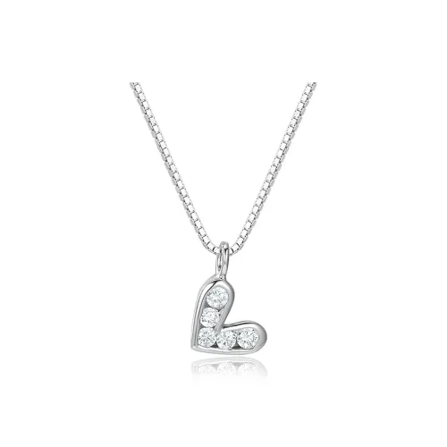 STARKING Bloom Collection S925 Silver Zircon Necklaces Women's