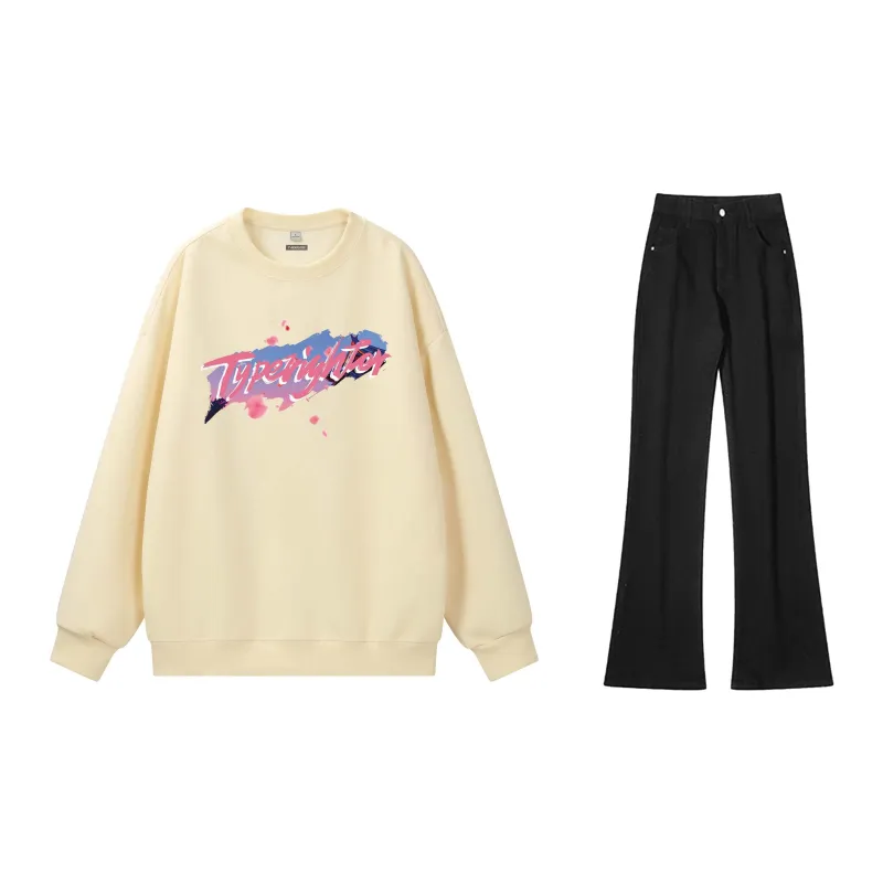 TYPERIGHTER Sweatshirt Set Unisex-11