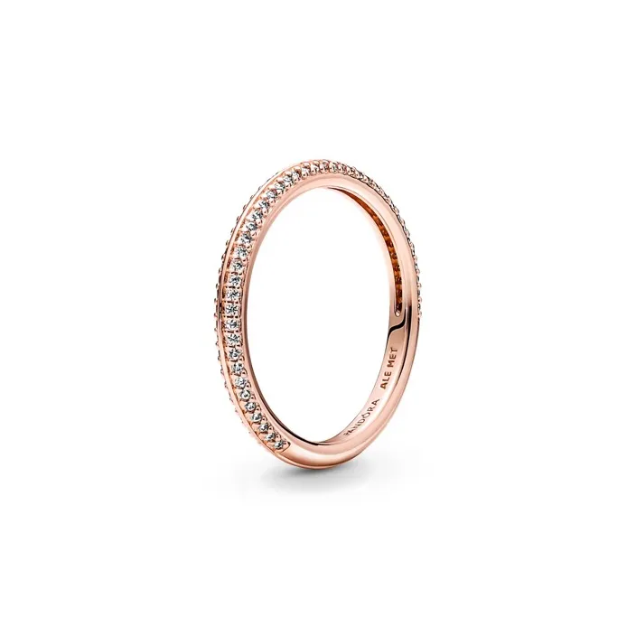 Pandora Copper Silver Alloy Rings Women's-0