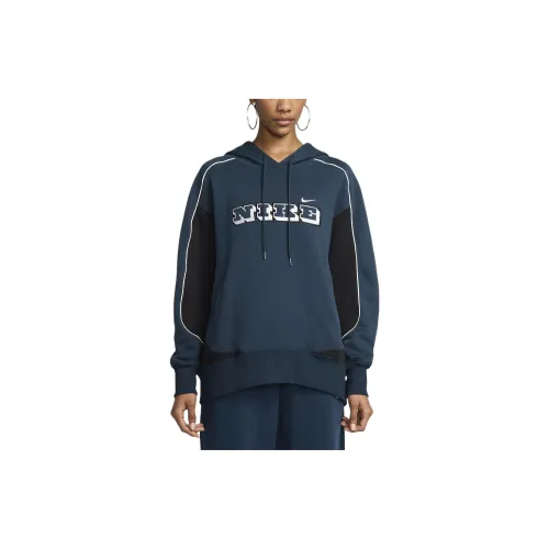 Nike Sportswear Sweatshirts Women's Military Arsenal Marine Blue/White