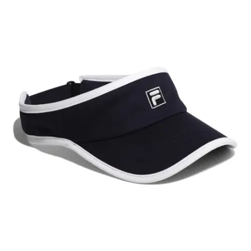 FILA Cotton Sun Protection Hats Unisex Black