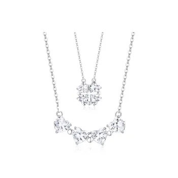 KADER S925 Silver Necklaces Women's
