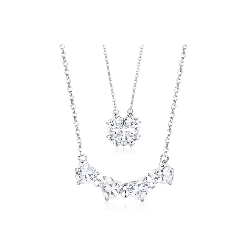 KADER S925 Silver Necklaces Women's-0