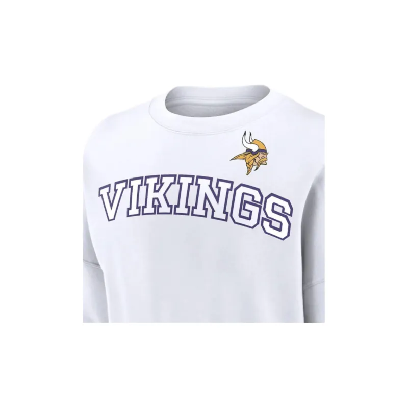 Nike Minnesota Vikings Women's Nike Nfl Pullover Crew-3