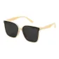 White Frame with Black Lens