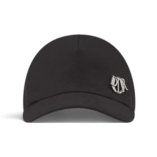 DIOR Cotton Baseball Caps Men's Black-1