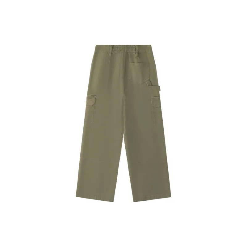 FILA FUSION FUSION LIFEFOB FW24 Cargo Pants Women's Pale Green Butterfly-1