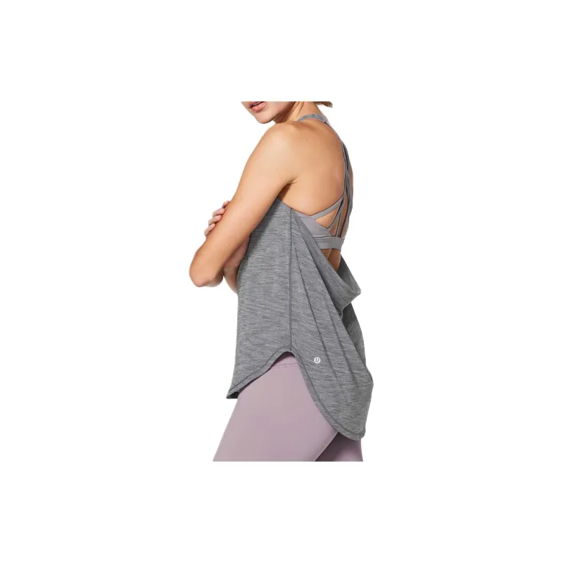 Lululemon Free To Be Tank Tops Women's Gray-1