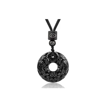 SIMPLE JOYS Obsidian Jewelry Unisex