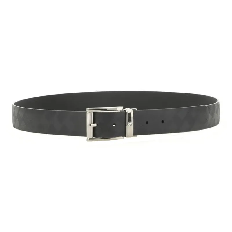 MONTBLANC Leather Belts Unisex Black-0