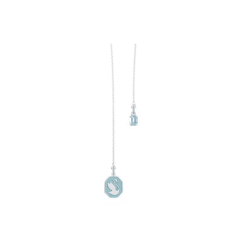 Swarovski Swan Silver Necklaces Women's-0