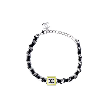 CHANEL Necklaces Women's Silver