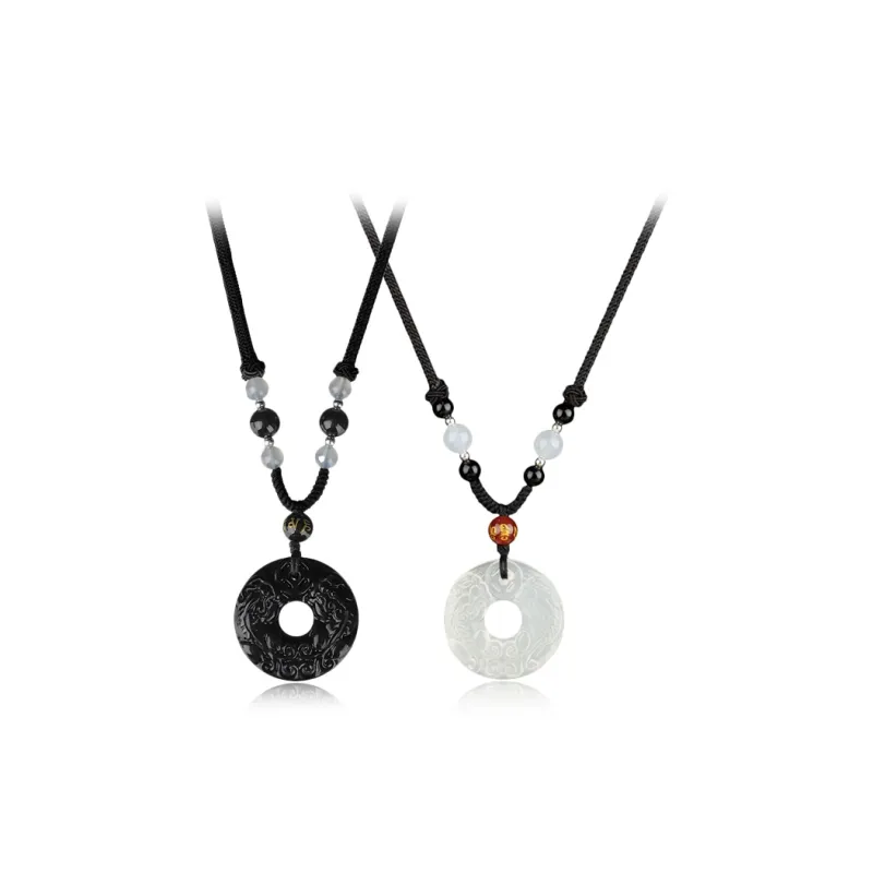 Bailijin Agate Jade Necklaces Unisex-2