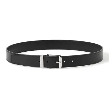Burberry Engraved logo Leather Belt