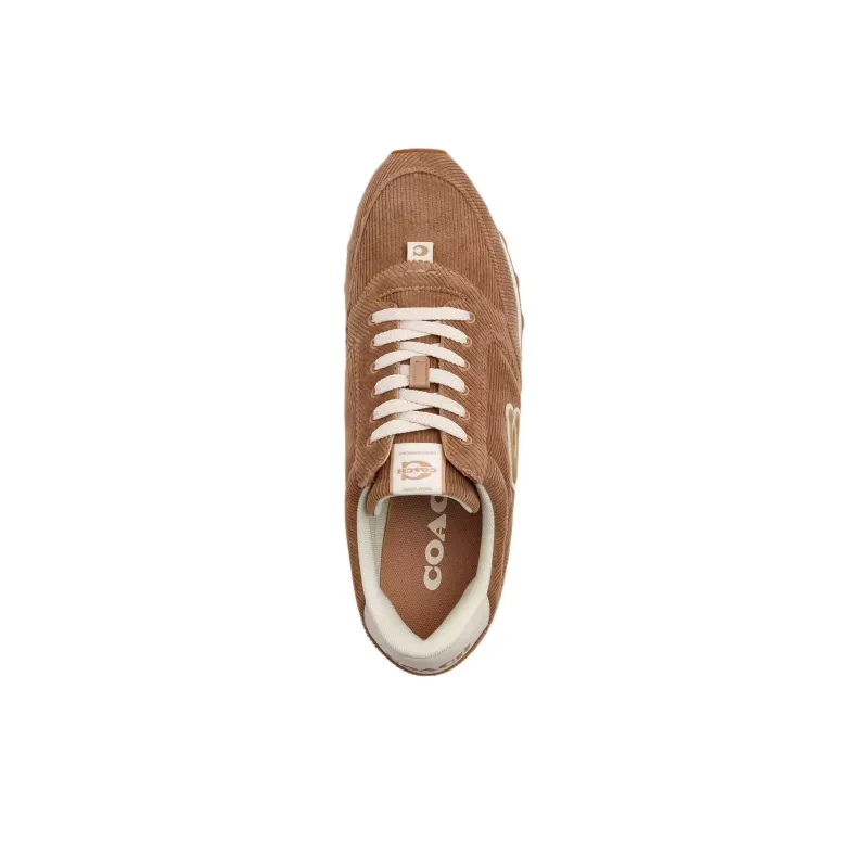 COACH Low Top Casual Shoes Men's Brown-3