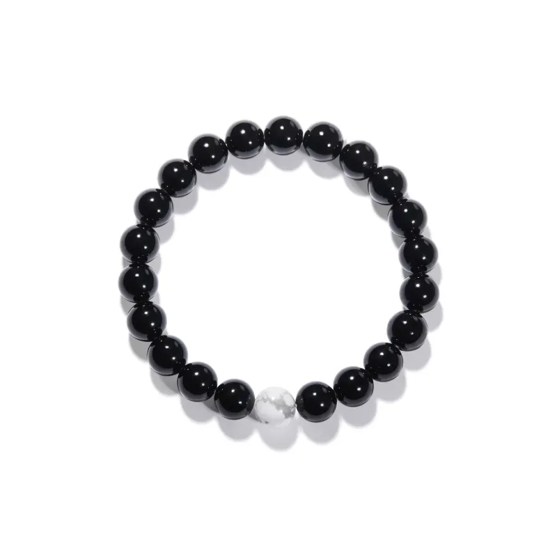 North Cain Obsidian Jade Bracelets Unisex-0