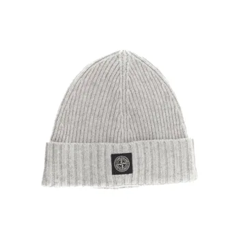 STONE ISLAND Compass Patch Knitted Beanie