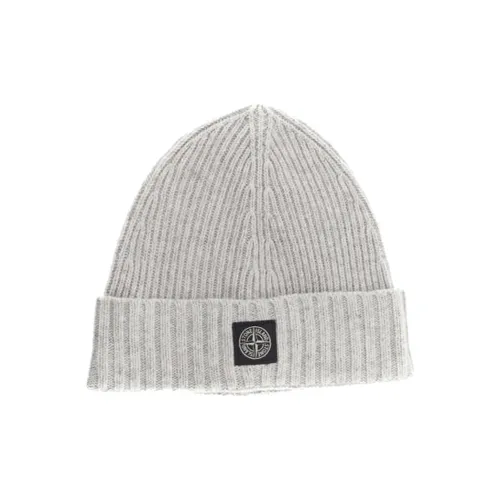 STONE ISLAND Compass Patch Knitted Beanie