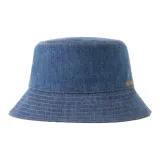 Burberry Logo Embroidered Denim Bucket Hat