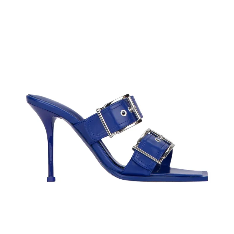 Alexander McQueen Buckle Detailed Heeled Sandals Women's-1