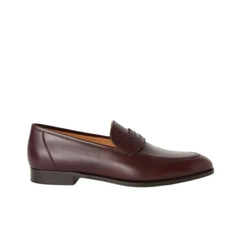 Loro Piana Sergio Loafers Men's Brown-1