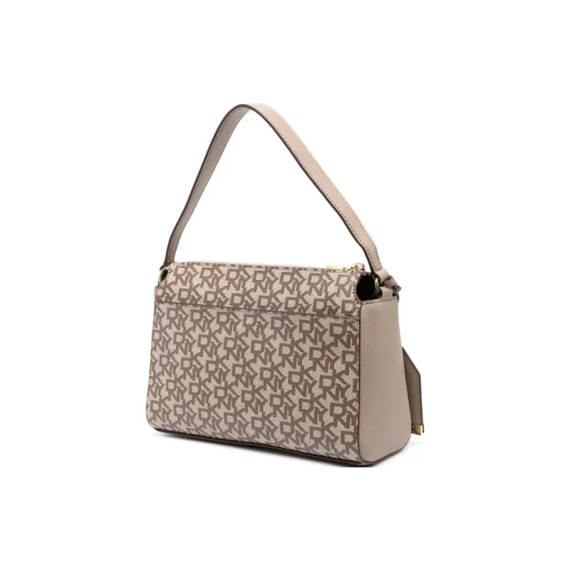 DKNY PVC Crossbody Bag Shoulder Bag Women's Light Brown-2