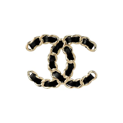 CHANEL Brooches Women's Black