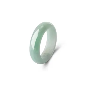 Best Wishes Glutinous Jade Rings Unisex