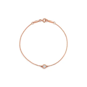 TIFFANY & CO. Elsa Peretti® 18K Rose Gold Necklaces Women's