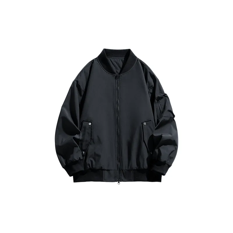 M MAICCO Jackets Unisex Black-0