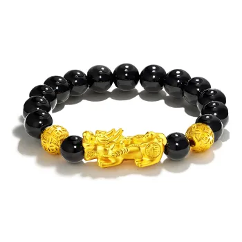 Jodie&Kevin Colored Glaze Chinese Zodiac Year Of The Dragon And Snake Cultural Artifact Beaded Bracelet Unisex