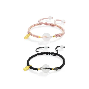 Gianina Chalcedony Jade Bracelets Unisex