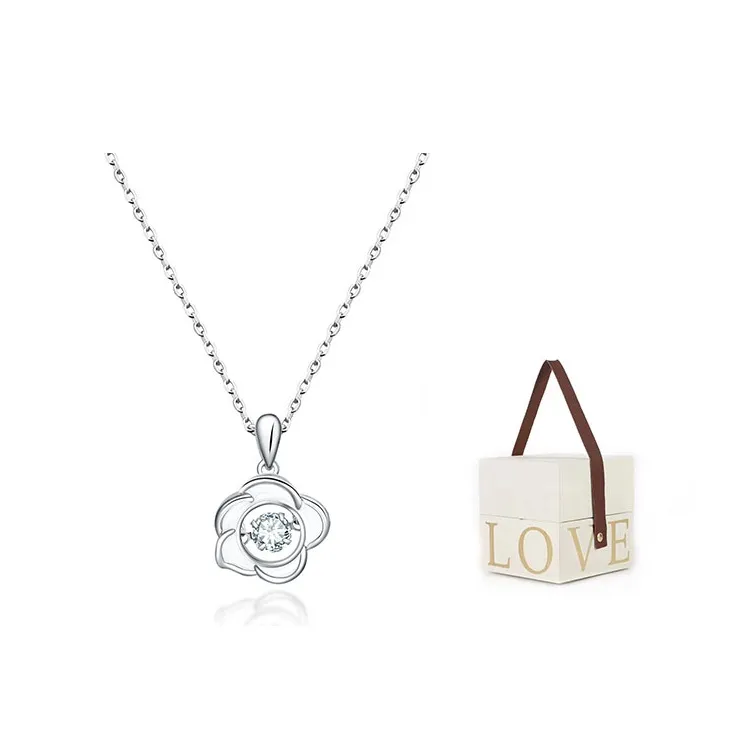 Asia Star S925 Silver Necklaces Women's-2