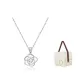 Camellia Beating Heart Necklace (Box)