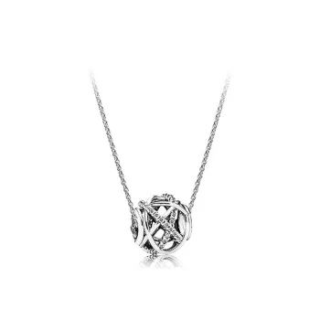 Pandora 925 Sterling Silver Necklaces Women's