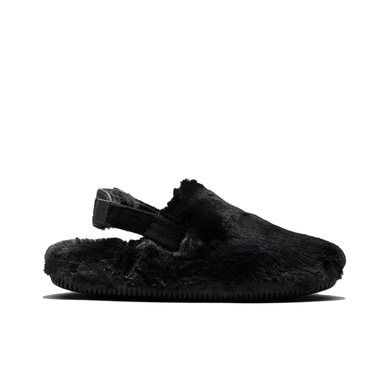 Nike Calm Mule 'Black Fur' Women's-1