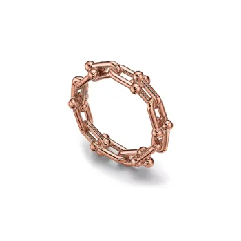 TIFFANY & CO. 18K Rose Gold Rings Women's Rose Gold