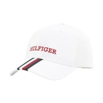 Tommy Hilfiger Cotton Baseball Caps Kids' White
