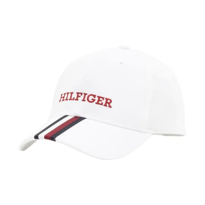 Tommy Hilfiger Cotton Baseball Caps Kids' White-0
