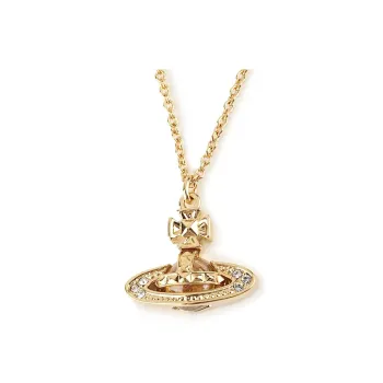 Vivienne Westwood Brass Necklaces Unisex Gold