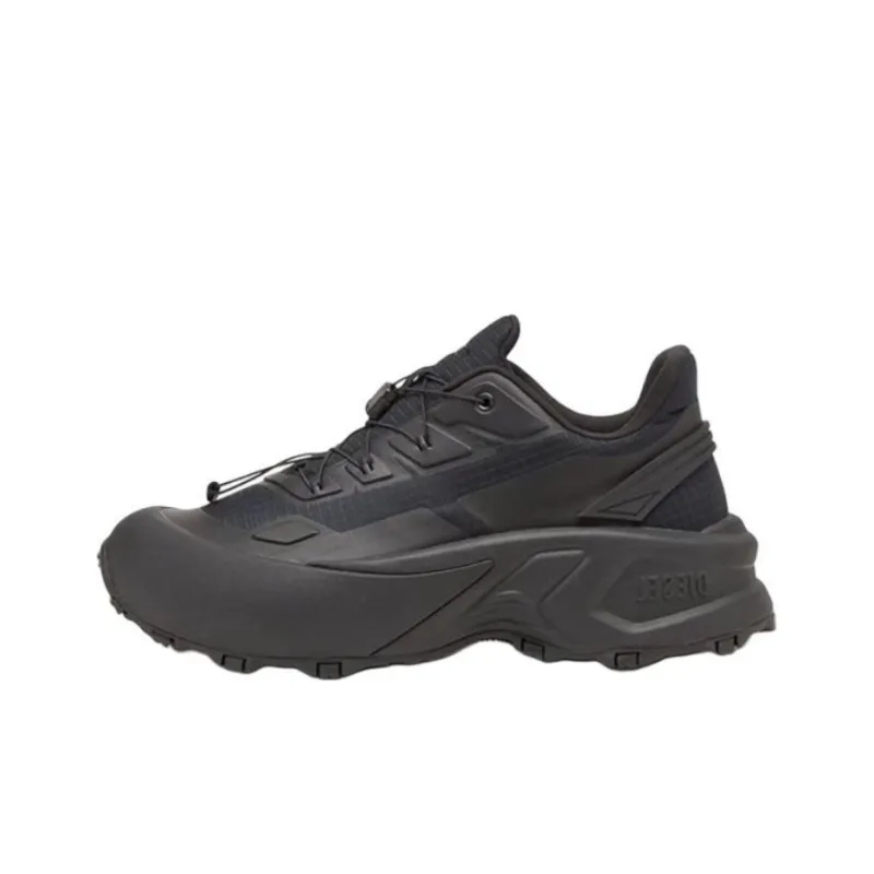DIESEL Low Top Casual Shoes Men's Black-0