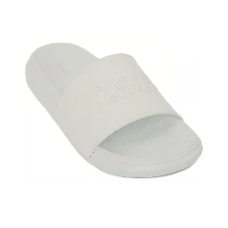 Alexander McQueen Pool Slide White Mix Women's-2