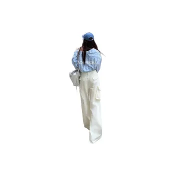 FHMY Cargo Pants Women's Apricot