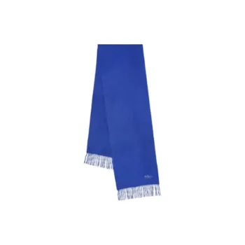 Mulberry Cashmere Shawls Unisex Blue