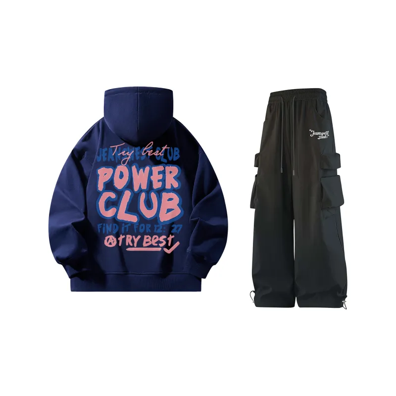 JEANSWEST CLUB Sweatshirt Set Unisex-29