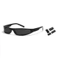 Bright Black Gray Lens+Gift Box Set