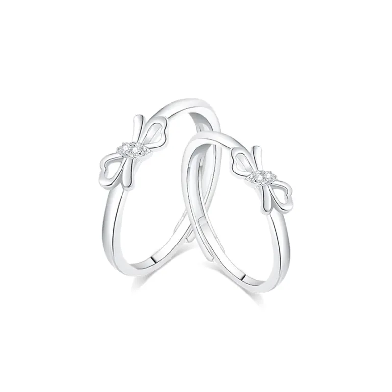 MISS TOOYA S999 Fine Silver Rings Women's-9